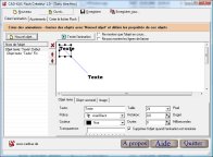 Le screenshot du logiciel Flash-Cr&eacute;ateur 1.0