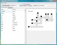 Screenshot von Kreuzwortr�tsel-Drucker 1.0.