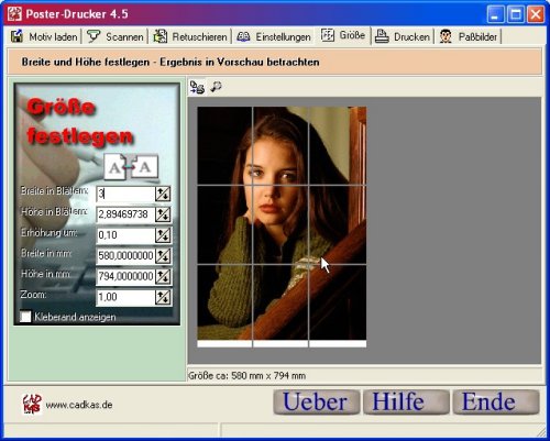 Poster Drucker Bildschirm Schnappschu�